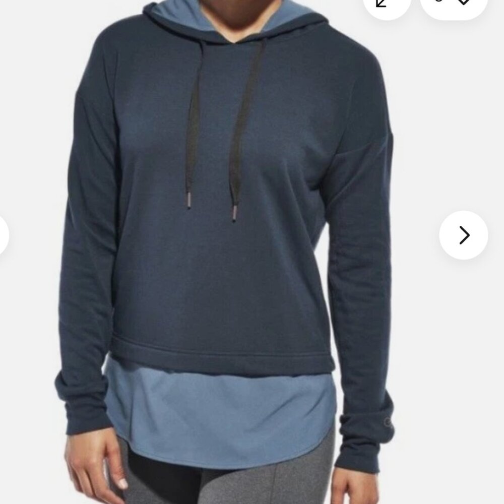 LIKE NEW CALIA by Carrie Underwood Drop Tail Navy Hoodie